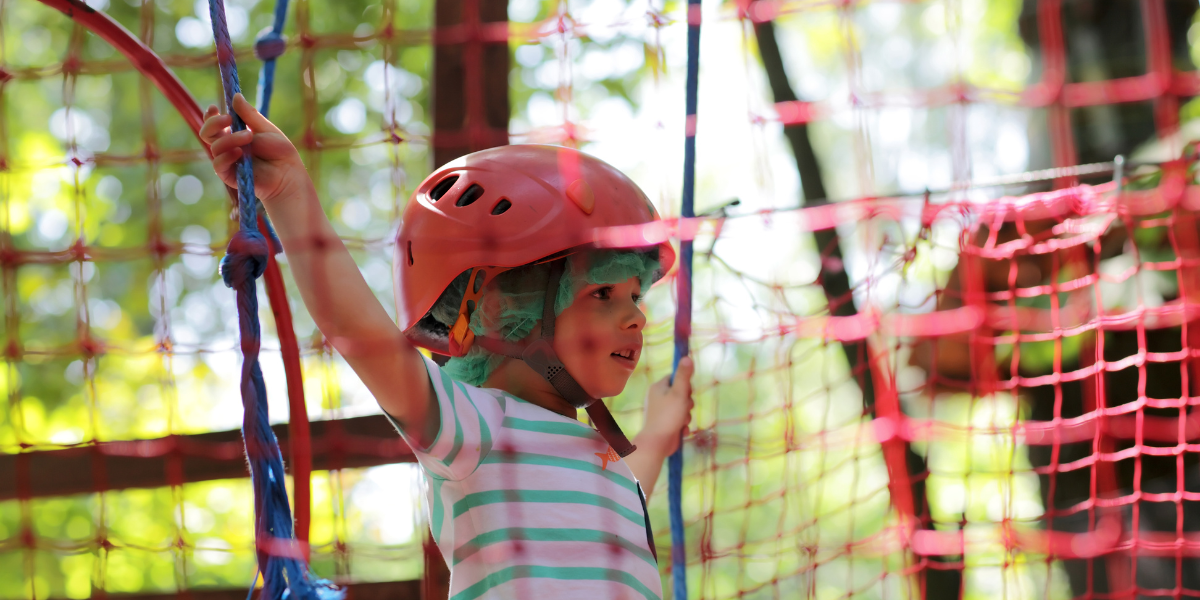 Get ready to soar through the trees and have an aerial adventure like never before!" Introducing Net Parks: The Playground in the Sky