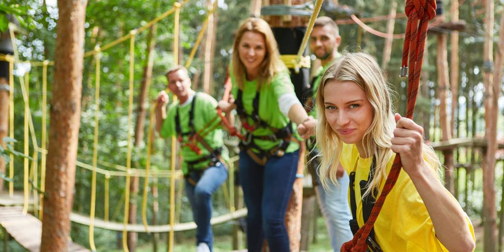 Aerial adventure parks offer unforgettable thrills, but #safety should always come first. Advanced rescue devices, trained staff, and industry compliance keep the fun going strong!