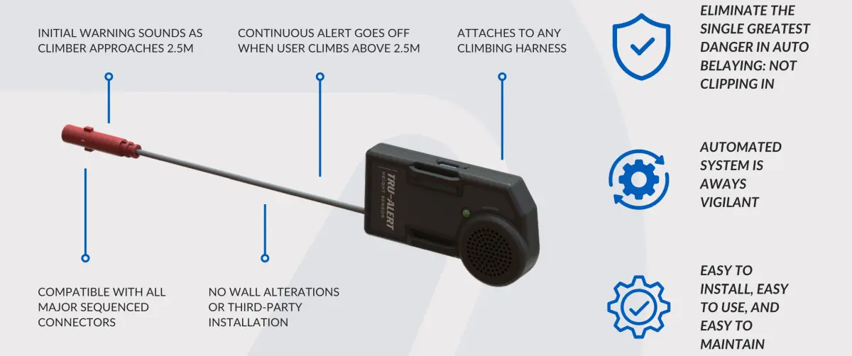 Discover how the TRU-ALERT Height Sensor enhances climbing safety with real-time alerts.