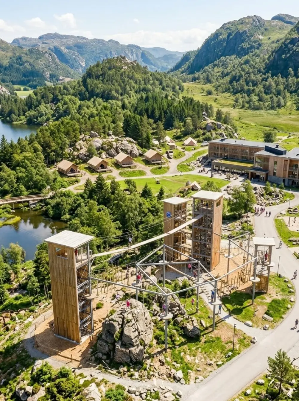 Skywalker Adventure Builders — high ropes course and zipline installation