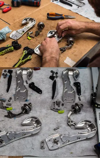 Edelrid Smart Belay annual service — certified inspection and maintenance at Skywalker Service Center