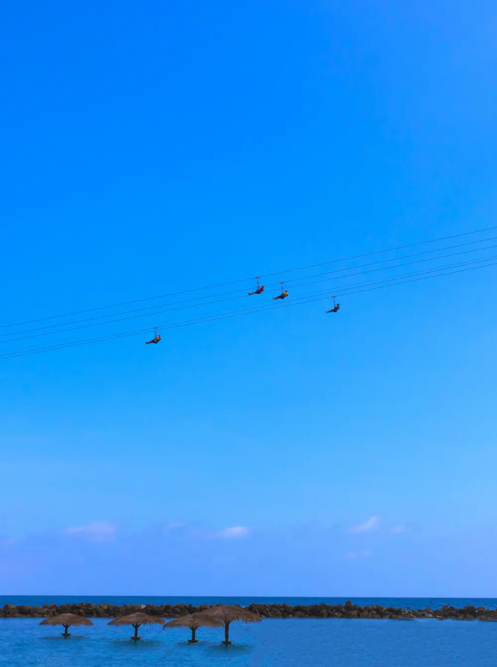 Professional zipline installation in natural terrain — Skywalker Adventure Builders