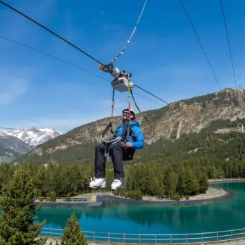 Regulierte Geschwindigkeits-Zipline-Bremstechnologie für kommerzielle Abenteuerparks