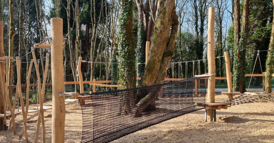 New Low Ropes Course at Castlecomer Discovery Park: A Haven for Young Explorers